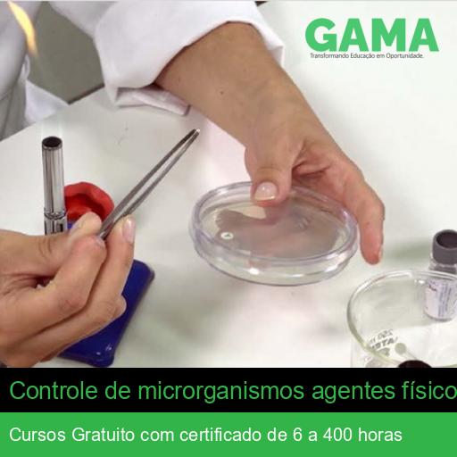 Controle de microrganismos agentes físicos e químicos